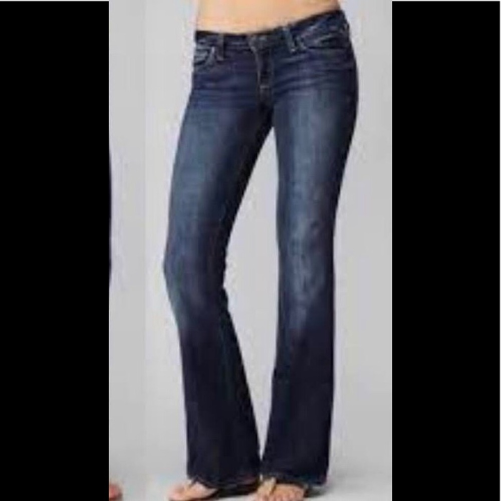 Paige Laurel Canyon bootcut low rise jeans 27